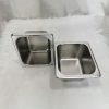 Bộ khay nắp inox sâu vuông KITMK4 1 Bộ khay nắp inox sâu vuông KITMK4