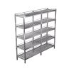 Kệ Inox 5 Tầng Giá Nan Lan Can Đề Đồ Nhà Bếp KI5TMK8