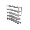 Kệ inox 5 tầng TI-01 KI5TMK2 2 Kệ inox 5 tầng TI-01 KI5TMK2