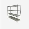 Kệ song inox 4 tầng để thiết bị nhà bếp KI4TMK5