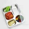 Khay cơm inox 5 ngăn sâu lòng Hàn Quốc KCIMK14 2 Khay cơm inox 5 ngăn sâu lòng Hàn Quốc KCIMK14