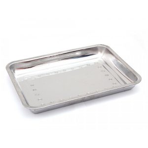 Khay inox HCN Đồ Dùng Gia Đình AD1407 27cm x 36cm x 2cm KICNMK15