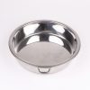 Khay tròn đựng thức ăn hoặc làm bánh inox 304 KITMK18 2 Khay tròn đựng thức ăn hoặc làm bánh inox 304 KITMK18