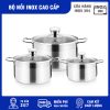 bộ nồi inox cao cấp BSTNI28