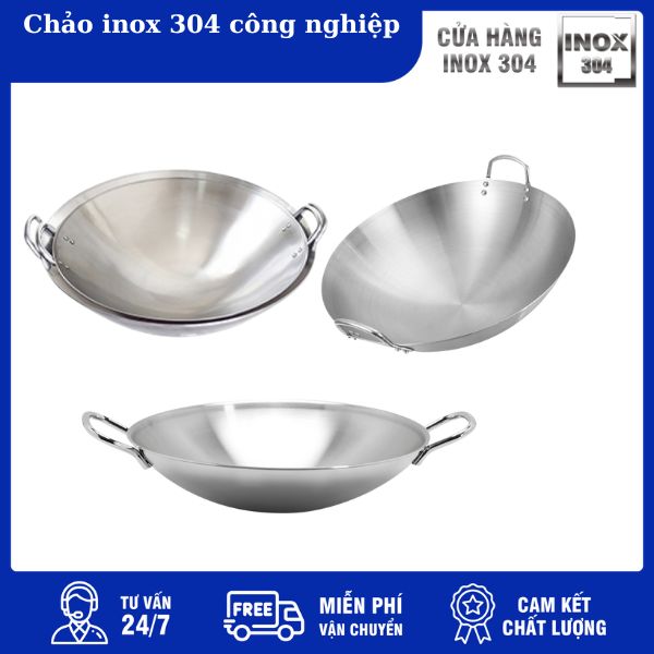 Chảo Inox 304 | Chảo Inox Chống Dính | Cao Cấp | Giá Tốt