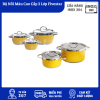 Bộ Nồi Màu Cao Cấp 3 Lớp Fivestar 2 Bộ Nồi Màu Cao Cấp 3 Lớp Fivestar
