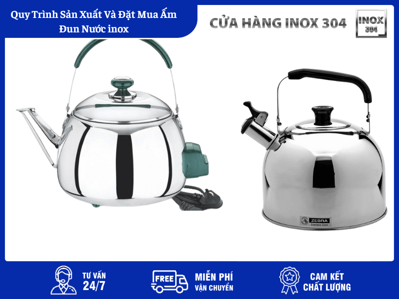 Ấm đun nước bằng inox SMARTCOOK 2.5L SM3328