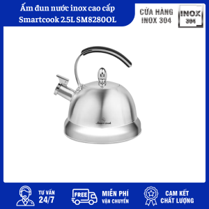 Ấm đun nước inox cao cấp Smartcook 2.5L SM8280OL