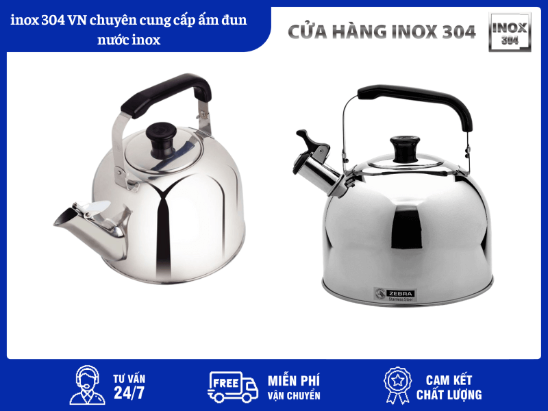Ấm đun nước bằng inox SMARTCOOK 2.5L SM3328