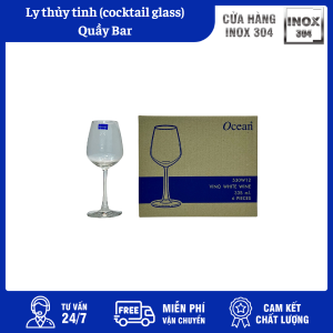Ly thủy tinh (cocktail glass) Quầy Bar