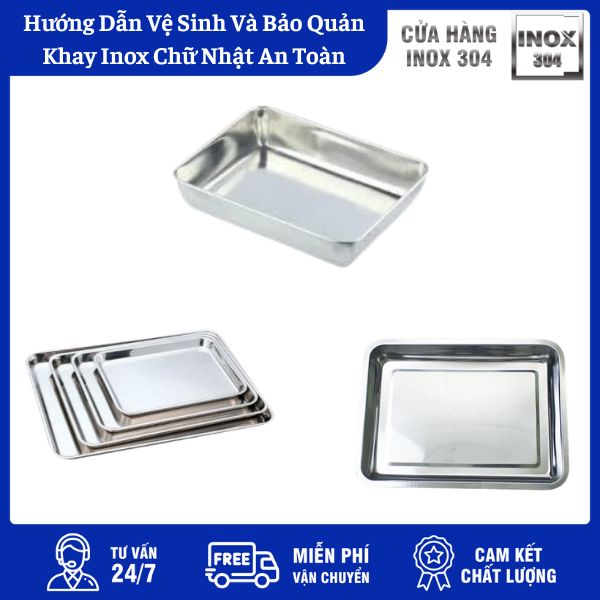 Khay inox 40x60 tủ cơm, lò hơi hình chữ nhật KICNMK2 9 Khay inox 40×60 tủ cơm, lò hơi hình chữ nhật KICNMK2