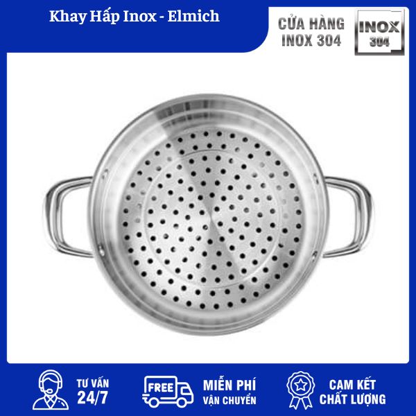 Khay inox hấp đồ Nhật Bản 22cm KHIMK2 9 Khay inox hấp đồ Nhật Bản 22cm KHIMK2