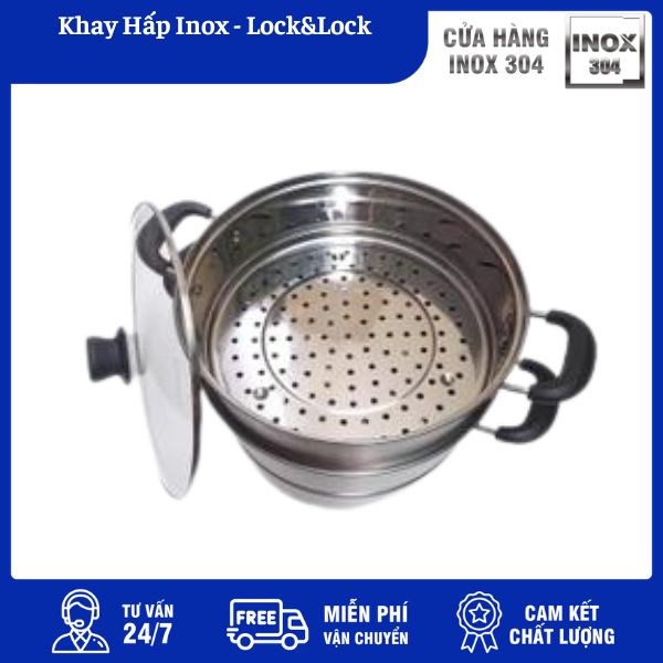 Khay inox hấp đồ Nhật Bản 22cm KHIMK2 7 Khay inox hấp đồ Nhật Bản 22cm KHIMK2