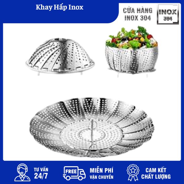 Khay inox hấp đồ Nhật Bản 22cm KHIMK2 1 Khay inox hấp đồ Nhật Bản 22cm KHIMK2