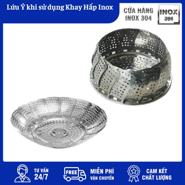 Khay inox hấp đồ Nhật Bản 22cm KHIMK2 12 Khay inox hấp đồ Nhật Bản 22cm KHIMK2
